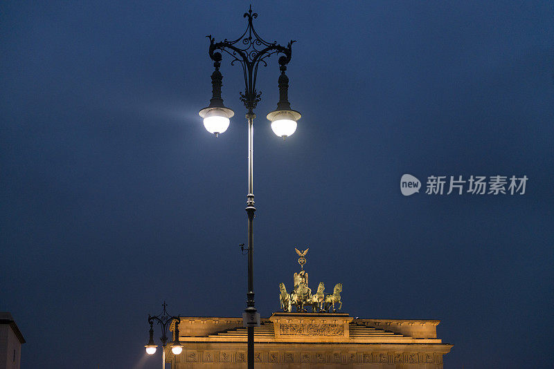 德国，柏林，am Brandenburger Tor, Bauzeit 1788 - 1791